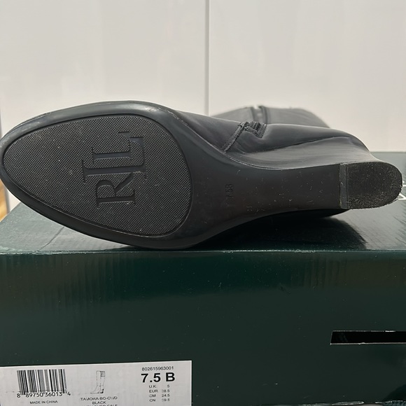 Ralph Lauren Tamora tall boots - Picture 6 of 6